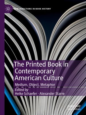 cover image of The Printed Book in Contemporary American Culture